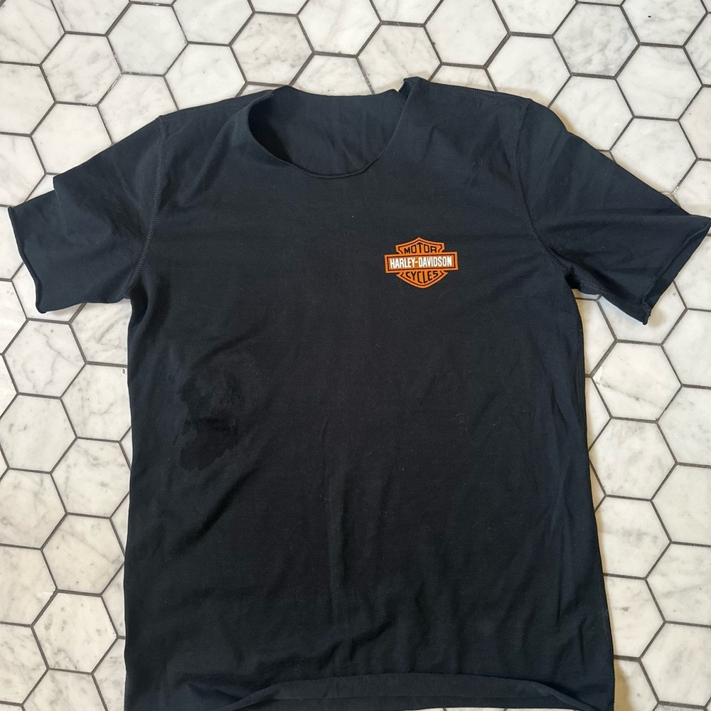 Lucien Pellat Finet X Harley Davidson Short Sleeve Shirt